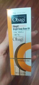 Kem nền trang điểm OBagi C Bright Keep Base UV 25g made in JAPAN