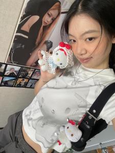 American Style Retro Short Sleeve T-Shirt Womens Summer New Kitty Print Shoulder Design Elegant Top Trend Brand Casual Streetwear