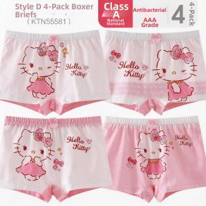 Hello Kitty | Breathable Girls Cotton Underwear