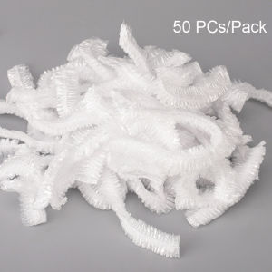 50PCs Disposable Pet Tray Cleaning Bags Elastic Pet Cage Garbage Bags for Dogs Cats Small Animals Transparent Pet Waste Bag