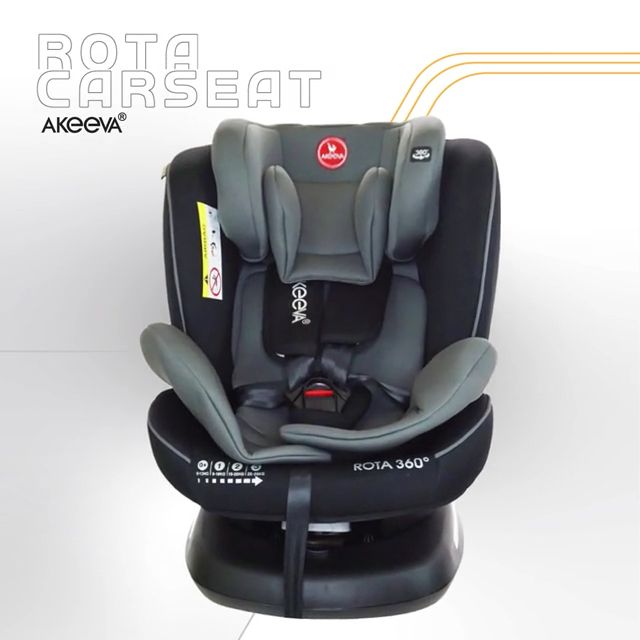 Akeeva 360 Rotate Isofix Carseat w/latch and side impact protection (Rota 360) W/ICC