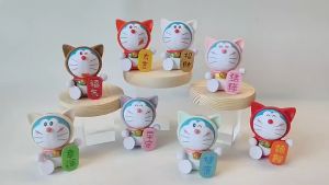 โมเดล Doraemon โดเรม่อน โดเรม่อนชุดแมวกวัก เซ็ท 8 ตัว ขนาด 7 Cm ราคาถูก งานจีน โมเดลโดเรม่อน โมเดลโดเรม่อน ของแท้ - Lazada