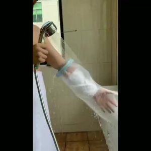 Tangan Kaki dan Kaki Dewasa PICC Sarung Kalis Air Mandi Patah Tiub Sarung Pelindung Kalis Air Mandi Luka Pembalut Plaster