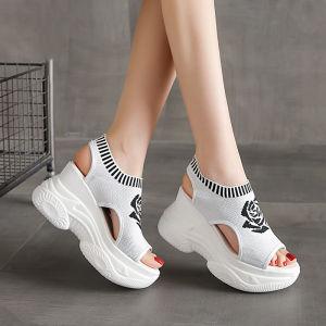 DIANCHA | Summer New Fashion Thick Platform Peep Toe Sandals