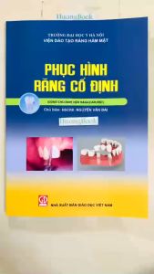 Sách - Phục Hình Răng Cố Định Dùng cho Sinh viên Răng Hàm Mặt (DN)