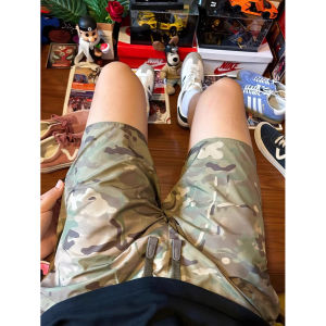 Quần Short Thể Thao Mùa Hè Siêu Mỏng Nhanh Khô Thoáng Khí Quần Tập Bóng Rổ Quần Dài Bốn Mảnh Ngoài Trời Quần Short Nam