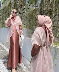 MAISYAH: Bahan Gamis Pernikahan & Desain Gaun Pesta Muslimah