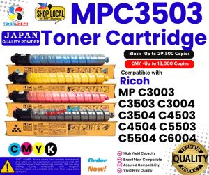 Ricoh MPC3003 MPC3503 MPC3504 Toner Cartridge High Yield