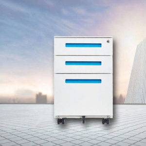 Under Desk Lockable Filing Drawer File Cabinet