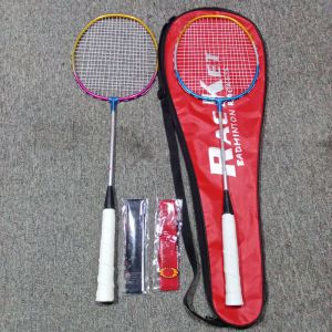 Paket Lengkap Raket badminton bulutangkis carbonek 8