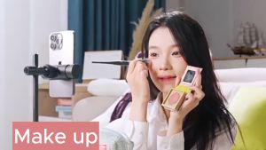 11/16/19/24 Inch Dimmable LED Photography Fill Light 3200k-6000k White Warm Lamp For Live Streaming Makeup Studio Home Professional Shooting Round Lighting for Lighting Studio Equipment Photography put on makeup Studio Lighting Remote Control