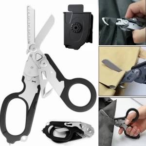 Raptor Emergency Response Shears Multifunctional Outdoor Tool Glass Breaker Strap Cutter Folding Pliers Safety Hammer