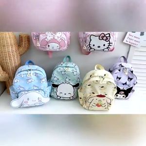 Sanrio Schoolbag Anime Kuromi Cinnamoroll My Melody Student Backpack School Bag Large Capacity