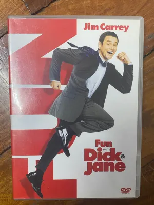 Jim Carey - Fun with Dick & Jane - Original Movie Video DVD Region 3 Import COMEDY - Preloved
