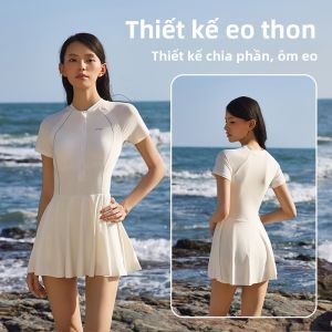 Li-Ning | Bộ Đồ Bơi Nước Nóng Khoáng Che Khuyết Điểm Dành Cho Nữ Size Lớn