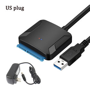 Congdi | SATA to USB 3.0 Cable USB to SATA III Hard Driver Adapter 2.5 3.5 Inch External HDD SSD USB A to Sata Cord Connector Converter