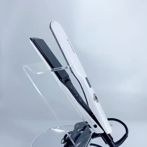 Tourmaline Ceramic Hair Straightener 3D Floating Wide Plate LCD Display Fast Heating for Thick Ha