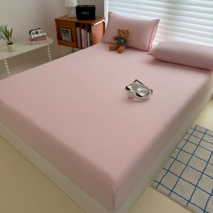 Áo Ga Trải Giường Có Dây Thun Chống Trượt Phù Hợp Với Giường Đơn Đôi King Queen - Có Thể Điều Chỉnh Kích Thước 90x200 150x200 180cm 100% Polyester