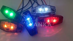 Vanka Led Light For Truck 12v/24v Car External Rhombus Side Marker Lights Trailer Rear Lamp