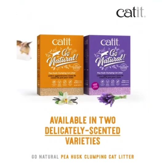 CATIT ทรายแมวเต้าหู้ ไฟเบอร์ถั่วลันเตา ไร้ฝุ่น แพคเกจรีไซเคิล