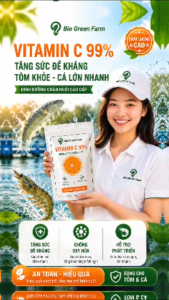 Gói 1Kg Vitamin C 99% Cho Thủy Sản – Giúp Tôm Cá Khỏe Tăng Sức Đề Kháng