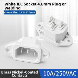 kuicc | White DIY High Power Connector AC Power Socket