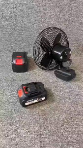 Portable 8-inch Camping Fan with Large capacity battery - Cordless Rechargeable and Perfect for Outdoor Adventures