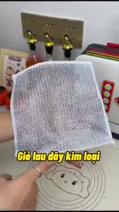 [HCM] Set 10 Khăn Rửa Bát Dây Kim Loại Lau Rửa Bát Xoong Nồi Chống Mài Mòn Tiện Lợi-TyHome