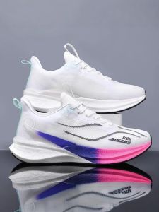MINGTI | Breathable Lightweight Carbon Plate Boys Running Shoes