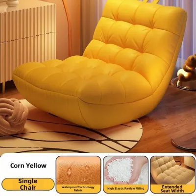 SHUQUE | Single Person Lazing Sofa Red