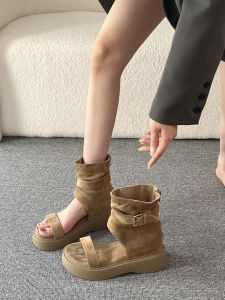 XUJIA | Height Increasing Roman Sandals 8cm