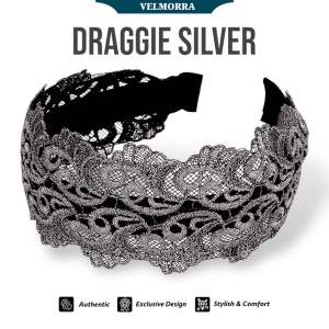 [VELMORRA] Headband Hydra & Medusa Bando Korea Brokat Elegan