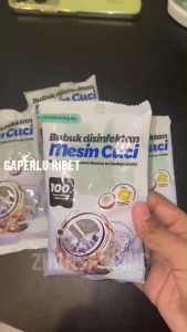 Pembersih Mesin Cuci Bubuk pembersih Mesin Cuci Bahan Alami Ramah Lingkungan COD