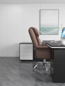 AIODIY boss chair is comfortable for prolonged sitting home computer chair study desk office chair sofa that can be reclined swivel chair backrest chair and seat