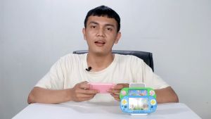 Model 2 Mainan Anak Tradisional Game Air Bentuk GAME BOY