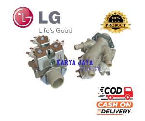 Selenoid Valve Water Inlet 3 in 1 Mesin Cuci LG 5221ER1003N DC12V