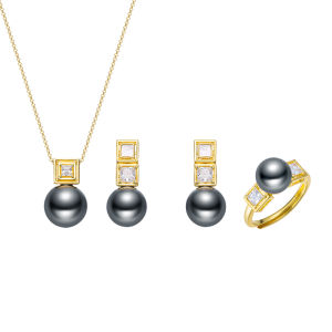S925 Tahitian Sea Pearl Jewelry