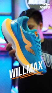 NUEVO Willmax Island Blue | Sepatu Lari Pria | Sepatu Running | Sepatu Olahraga Sneakers