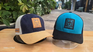 Nón lưỡi trai - mũ nam nữ phối da hình sói Lucky one thời trang thể thao
