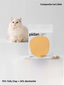Pidan Cat Litter 4 Packs 3.6kg Tofu Bentonite Classic Mix Sand Odor Control Dust Free Small Particle Eggshell Cat Toilet Paper