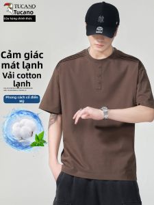 TUCANO | Áo Thun Nam Cổ Tròn Tay Ngắn Phù Hợp Mùa Hè Ống Tơ Lạnh