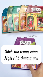 Ngôi Nhà Yêu Thương - Sách thơ trang cứng cán bóng - Con yêu mẹ bố ông bà bé ngoan (Lẻ tự chọn) Kim Đồng