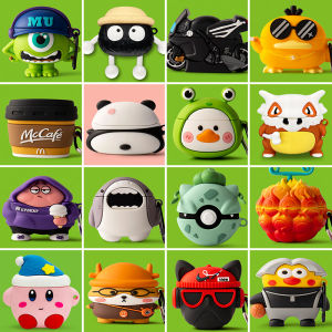 Silicone Airpods Protective Case Ins Style Compatible with  Earphones Soft Shell for Airpods pro And Airpods 3