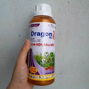 Thuốc trừ sâu Binhphos Hiệu Dragon VUA RỆP-SÂU-RẦY Chai 450ml thành phần Frofenofos 500g/ lít Đặc trừ sâu đục thân sâu đục cành muỗi hành sâu cuốn lá bọ xít muỗi mọt đục cành rệp sáp