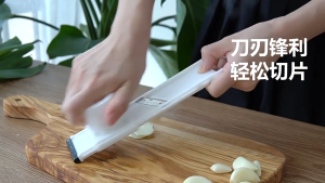 เครื่องหั่นกระเทียม2 in 1 ที่หั่นกระเทียม ที่สไลด์กระเทียม เครื่องหั่น อเนกประสงค์ สำหรับอุปกรณ์ครัว จัดส่งใน24ชม.