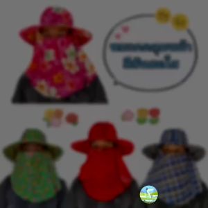 หมวกไนลอน ปีกกว้าง รุ่น อ่านของทำงาน ความสะอาด น้ำหนักเบา สี คลาสดิ้ง หมวก