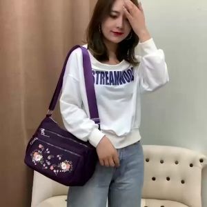 HANDBAG FLOWERS WANITA TAS SELEMPANG WANITA MOTIF BUNGA NEW TAS BUNGA