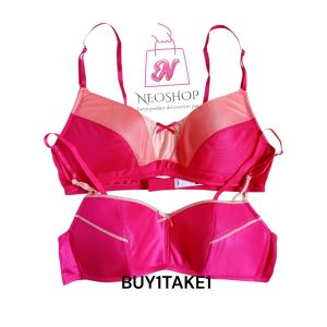 ANJ & DUA PINK AVON NONWIRE SOFTCUP BRA