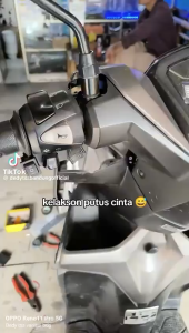 Paket Klakson KEONG Bebek & Matic 12 Volt Horn Universal Plus Modul Relay Klakson Putus Putus 12v merah hitam