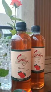 Men Dâu Tây Đà Lạt tự nhiên chai 500ml